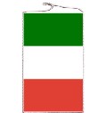 Tischbanner Italien 15 x 25 cm