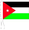 Tischflagge Jordanien 15 x 25 cm