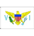 Tischflagge Virgin Islands (USA) 90 x 140