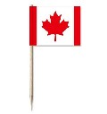 Mini-Papierfahnen Kanada (VE 1000 Stück) 3 x 4 cm