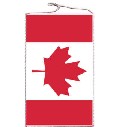 Tischbanner Kanada 15 x 25 cm