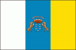Flagge Kanarische Inseln 90 x 150 cm