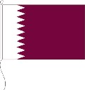 Tischflagge Katar 10 x 15 cm