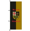 Fahne Köwerich Weinort 400 x 150 cm Qualität Marinflag