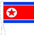 Tischflagge Korea Nord 15 x 25 cm