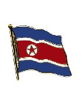 Anstecknadel Korea Nord (VE 5 Stück) 2,0 cm