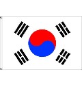 Flagge Korea Süd 90 x 150 cm