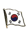 Anstecknadel Korea Süd (VE 5 Stück) 2,0 cm