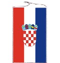 Tischbanner Kroatien 15 x 25 cm