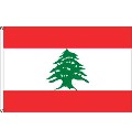 Flagge Libanon 90 x 150 cm