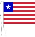 Tischflagge Liberia 15 x 25 cm
