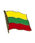 Anstecknadel Litauen (VE 5 Stück) 2,0 cm