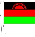 Tischflagge Malawi 15 x 25 cm