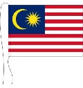 Tischflagge Malaysia 15 x 25 cm