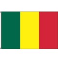 Flagge Mali 90 x 150 cm