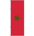 Flagge Marokko 300 x 120 cm