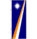 Flagge Marshall-Inseln 300 x 120 cm