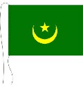 Tischflagge Mauretanien 15 x 25 cm