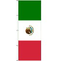 Flagge Mexiko 200 x 80 cm