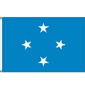 Flagge Mikronesien 90 x 150 cm