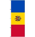 Flagge Moldawien 400 x 150 cm