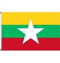 Flagge Myanmar 90 x 150 cm