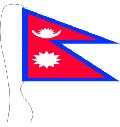Tischflagge Nepal 15 x 25 cm