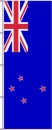 Flagge Neuseeland 400 x 150 cm