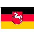 Flagge Niedersachsen 90 x 150 cm