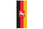 Auslegerfahne Niedersachsen 120 x 300 cm Marinflag