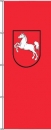 Flagge Niedersachsen rot 200 x 80 cm