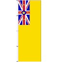 Flagge Niue 500 x 150 cm