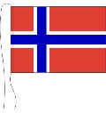 Tischflagge Norwegen 15 x 25 cm