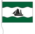 Flagge Gemeinde Nübbel 20 x 30 cm Marinflag