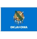 Flagge Oklahoma (USA) 90 x 150 cm