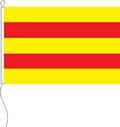 Flagge Oldenburg gelb-rot ohne Wappen 150 x 250 cm