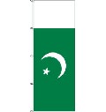 Flagge Pakistan 500 x 150 cm