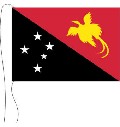 Tischflagge Papua Neuguinea 15 x 25 cm