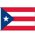 Flagge Puerto Rico 90 x 150 cm