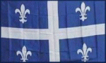 Flagge Quebec (Can) 90 x 150 cm