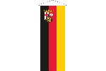 Bannerfahne Rheinland-Pfalz 120 x 300 cm Marinflag