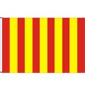 Motorsportflagge  gelb/rot gestr.90 x 60 cm