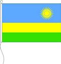 Flagge Ruanda 20 x 30 cm