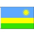 Flagge Ruanda 90 x 150 cm