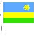 Tischflagge Ruanda 15 x 25 cm