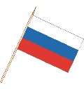 Tischflagge Russland (VE 10 Stück) 30 x 45 cm