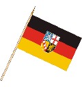 Tischflagge Saarland (VE 10 Stück) 30 x 45 cm