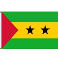Flagge Sao Tomé + Principe 90 x 150 cm