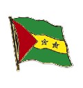 Anstecknadel Sao Tomé + Prinicipe (VE 5 Stück) 2,0 cm