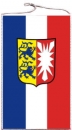 Tischbanner Schleswig-Holstein mit Wappen 15 x 25 cm